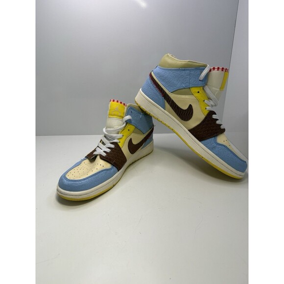 Nike Air Jordan 1 Mid “Fearless Maison Château Rouge” CU2803-200 Size 11 - Picture 1 of 12